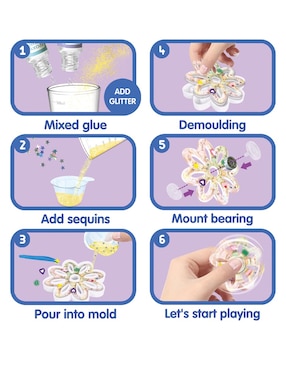 Diy Crystal Glue Toy Town