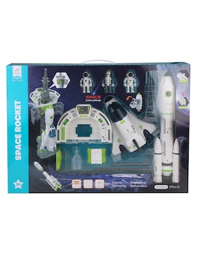 Space Rocket Toy Town juego de rol para niños