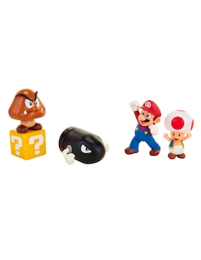 Set de figura de colección Super Mario Bros Jakks Pacific