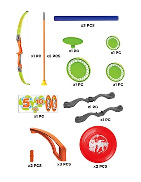 Set de Frisbee y Tiro al Arco Toy Town