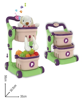Shopping Cart Toy Town juego de rol para niños
