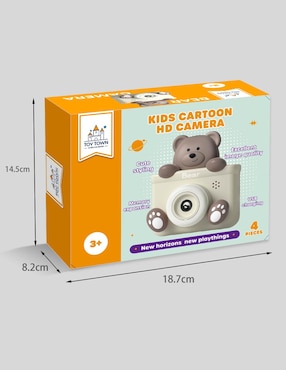 Cámara instantánea Kids Cartoon Hd Toy Town