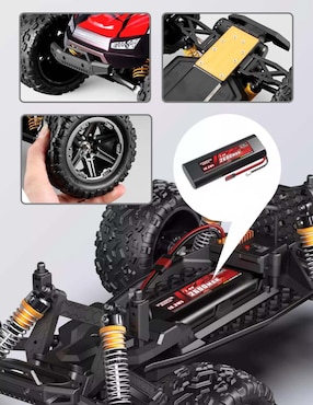 Carro de control remoto Toy Town scale high speed monster truck