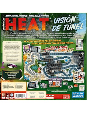Heat expansión visión de túnel Asmodee