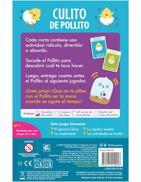 Culito de pollito Asmodee