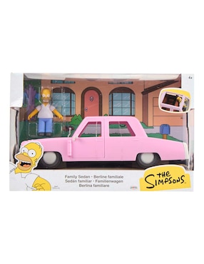 Vehículo a escala Jakks Pacific sedán familiar Homero