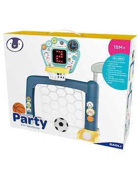 Kit tablero de basquetboll Pingüe ajustable 35 cm