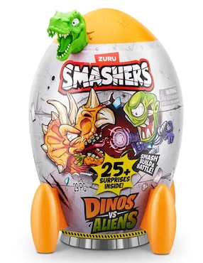Figura de acción articulada Dinos vs aliens Smashers