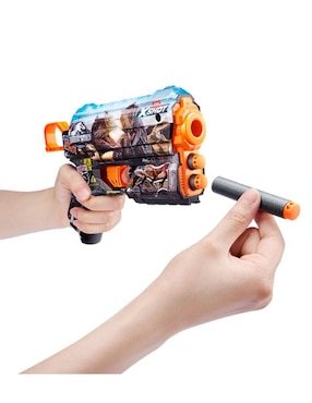 Lanzador de dardos Zuru Skins Flux Blaster Jurassic World