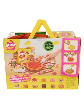 Set comida pizza Slime Mart