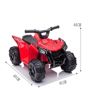 Cuatrimoto montable Vanlig de batería