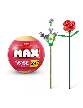 Zuru Building Bricks 193052072603 Rose