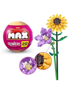 Zuru Building Bricks 193052069108 Flowers