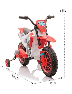 Moto montable Vanlig de batería