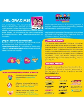 Retos en familia asmodee