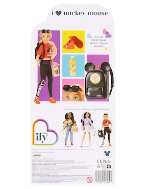 Muñeca fashion Mickey Mouse Jakks Pacific