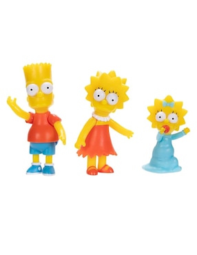 Set figuras acción articulada The Simpsons Jakks Pacific