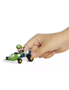 Figura de colección Mario Kart Luigi Jakks Pacific con movimiento