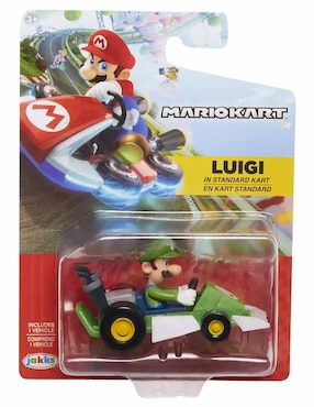Figura de colección Mario Kart Luigi Jakks Pacific con movimiento