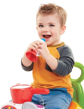 Automóvil montable Jakks Pacific Fisher-Price de batería