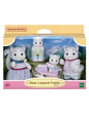 Familia Leopardo de las Nieves Sylvanian Families