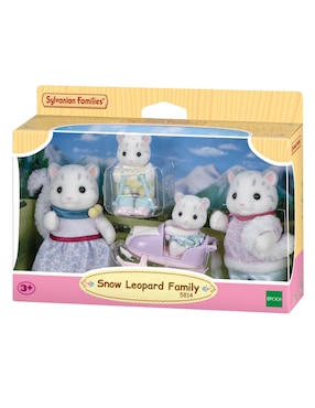 Familia Leopardo de las Nieves Sylvanian Families