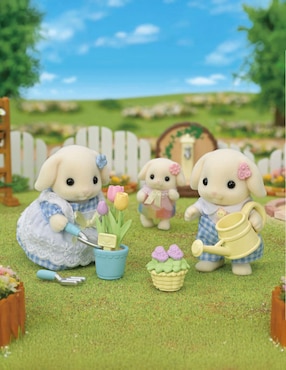 hermanos conejo jardín Sylvanian Families
