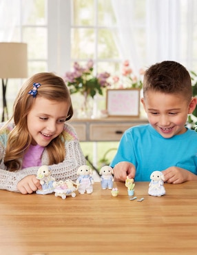 hermanos conejo jardín Sylvanian Families