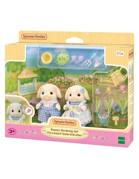 hermanos conejo jardín Sylvanian Families