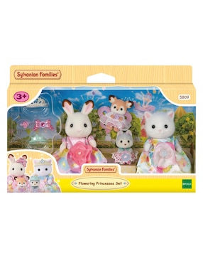 Conjunto de Princesas con Flores Sylvanian FAMILIES