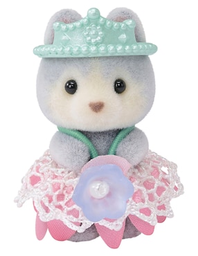 Conjunto de Princesas con Flores Sylvanian FAMILIES