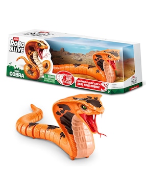 Figura de acción articulada King Cobra Robo Alive con movimiento