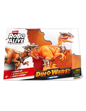 Figura de acción articulada Dino wars Robo Alive con luz y movimiento