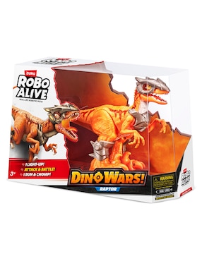 Figura de acción articulada Dino wars Robo Alive con luz y movimiento