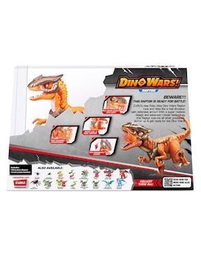 Figura de acción articulada Dino wars Robo Alive con luz y movimiento