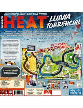 Heat lluvia torrencial expansión asmodee