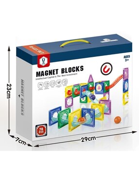 Pingüe Set de bloques de construcción magnéticos 3D hd385a