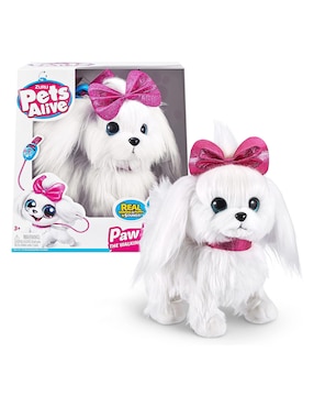 Peluche de perro Pets Alive de 29 cm
