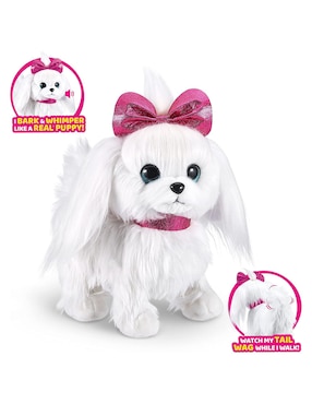 Peluche de perro Pets Alive de 29 cm