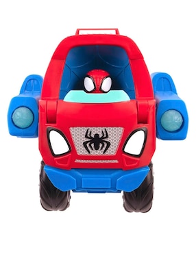 Vehículo articulado Spidey and His Amazing Friends Spidey Jazwares 2 en 1
