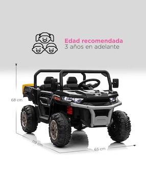 Automóvil montable Vanlig de batería