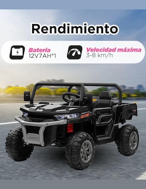 Automóvil montable Vanlig de batería
