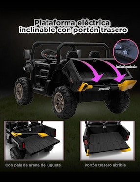 Automóvil montable Vanlig de batería