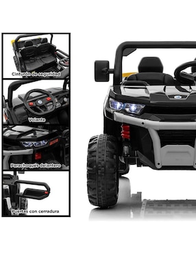 Automóvil montable Vanlig de batería