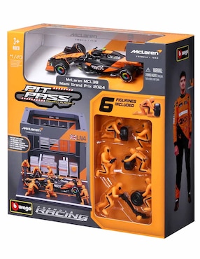 Pits Stop Diorama Bburago McLaren MCL38