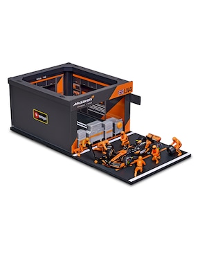 Pits Stop Diorama Bburago McLaren MCL38