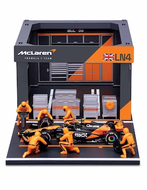 Pits Stop Diorama Bburago McLaren MCL38