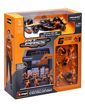 Pits Stop Diorama Bburago McLaren MCL38