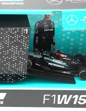 Vehículo a escala Bburago rancing hauler Mercedes-Benz Actros Gigaspace