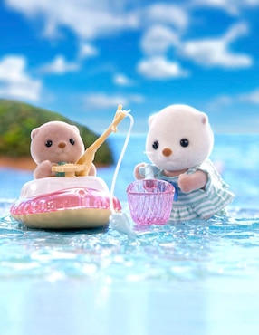 Juego de Hermanas Nutria Marina Sylvanian Families